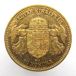 Österreich-Ungarn 10 Korun 1904 KB