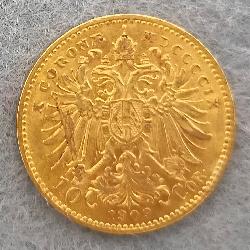 Austria Hungary 10 korun 1909