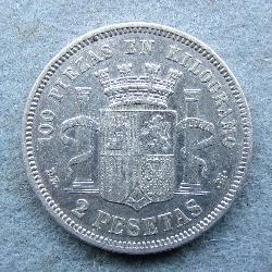 Spain 2 pts 1870