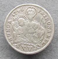 Austria Hungary 15 kreuzer 1746 KB