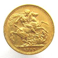 Velká Británie Sovereign 1899