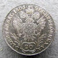 Austria Hungary 20 kreuzer 1806 A