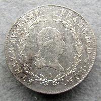 Austria Hungary 20 kreuzer 1806 A