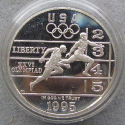 США 1 доллар 1995 ПРУФ