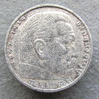 Germany 5 RM 1936 A