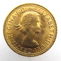 Velká Británie Sovereign 1968