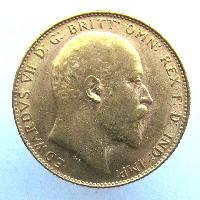 Velká Británie Sovereign 1908