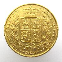 Velká Británie Sovereign 1847