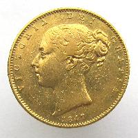 Velká Británie Sovereign 1847