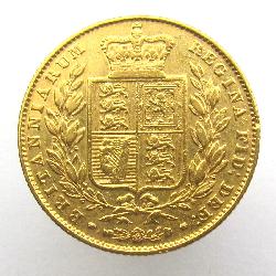 Velká Británie Sovereign 1847