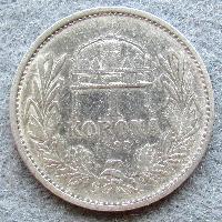 Rakousko-Uhersko 1 korona 1893 KB