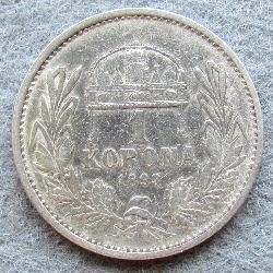 Österreich-Ungarn 1 Korona 1893 KB