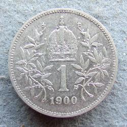 Австро-Венгрия 1 кронa 1900
