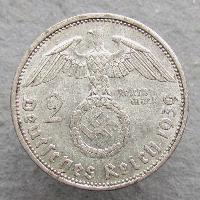 Germany 2 RM 1939 A