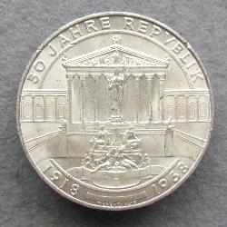 Austria 50 shillings 1968