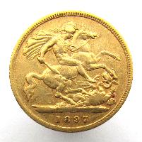 Velká Británie 1/2 Sovereign 1897