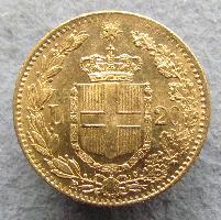 Italy 20 lire 1881