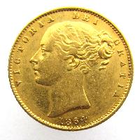 Great Britain Sovereign 1864