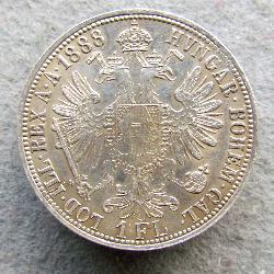 Rakousko-Uhersko 1 FL 1888