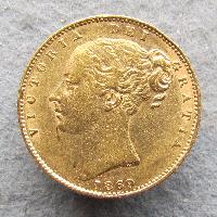 Great Britain Sovereign 1869