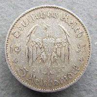 Germany 5 RM 1935 A