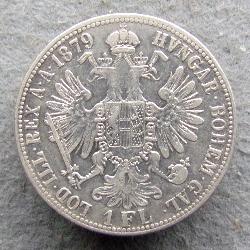 Austria Hungary 1 FL 1879