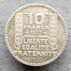 France 10 francs 1933