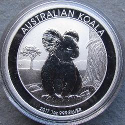 Austrálie 1 dolar 2017