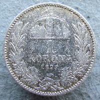 Austria Hungary 1 Korona 1895 KB