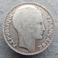 France 20 francs 1933