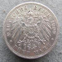 Prussia 5 M 1900 A