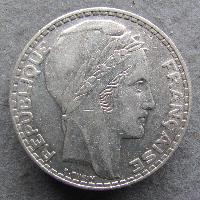 France 20 francs 1938