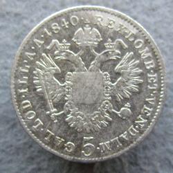 Österreich-Ungarn 5 kreuzer 1840 C