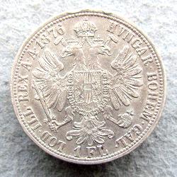 Austria Hungary 1 FL 1876