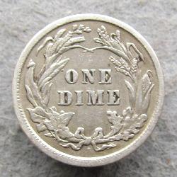 США 10 cent 1911