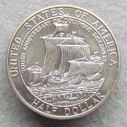 США 1/2 доллара 1992