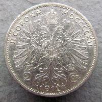 Austria Hungary 2 Korona 1912