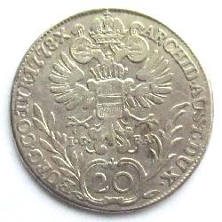 Австро-Венгрия 20 крейцаров 1778