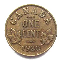 Kanada 1 cent 1920