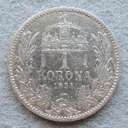 Rakousko-Uhersko 1 korona 1894 KB