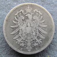 Germany 1 Mark 1878 C