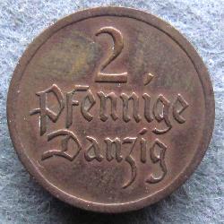 Danzig 2 pfennig 1926