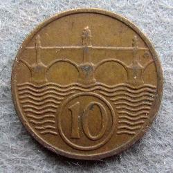 Чехословакия 10 геллеров 1936