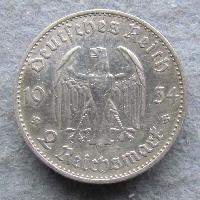 Germany 2 RM 1934 A