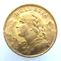 Switzerland 20 Fr 1935 LB