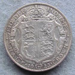 Great Britain 1/2 krone 1923