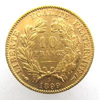 France 10 Francs 1899 А