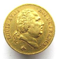 France 40 Francs 1818 W