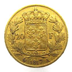 France 20 Francs 1817 A