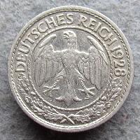 Германия 50 Rpf 1928 A